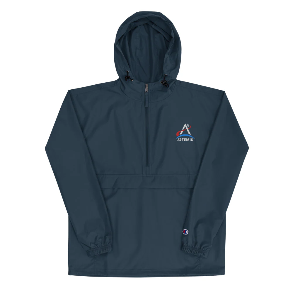 Artemis Embroidered Champion Packable Jacket - Image 3