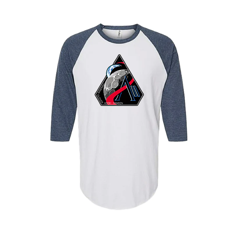 Artemis II Unisex Baseball Tshirt - Image 3