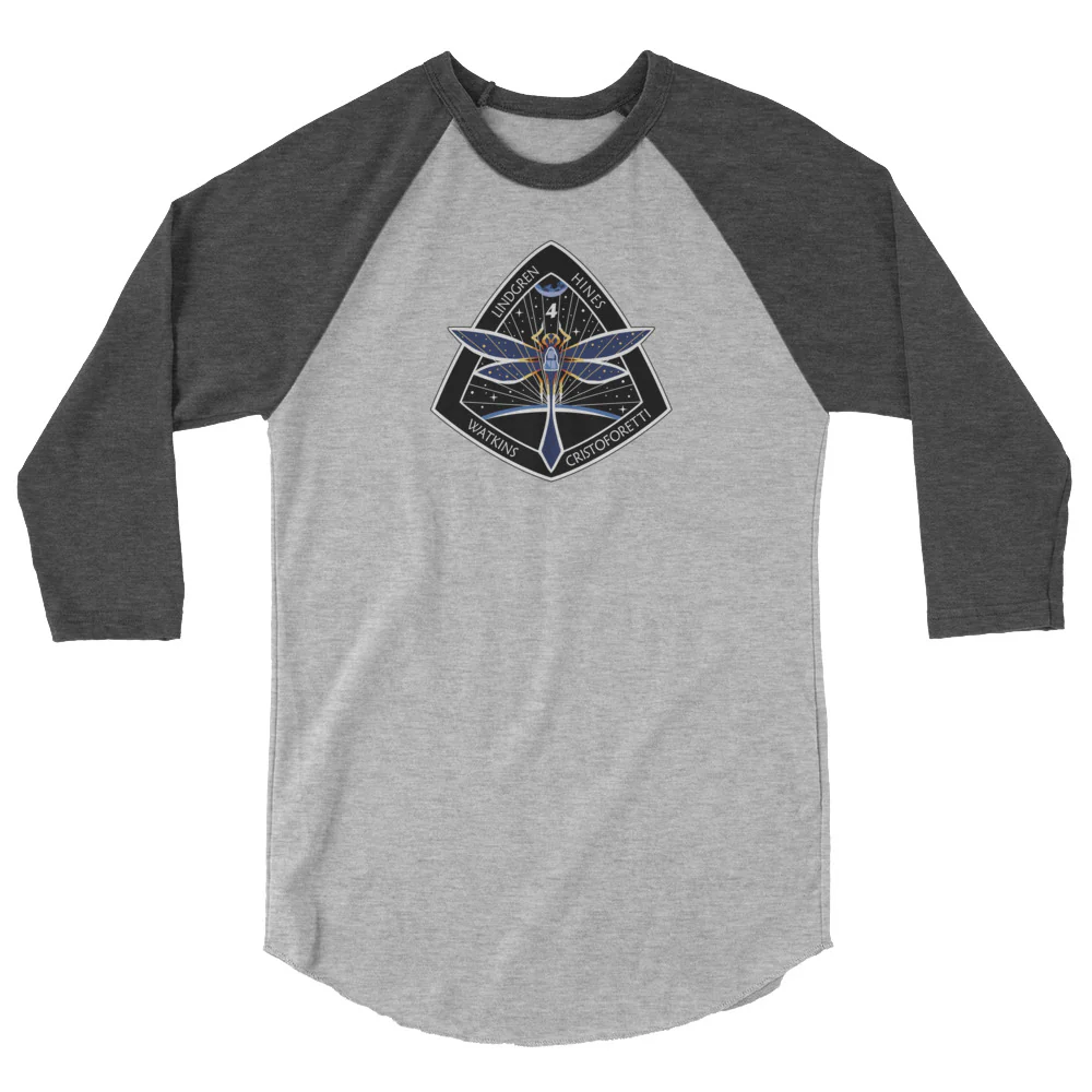 Crew 4 3/4 Sleeve Raglan T-Shirt - Image 4
