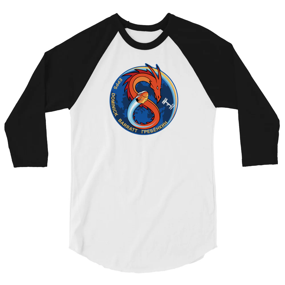 Crew 8 3/4 Sleeve Raglan T-Shirt - Image 3