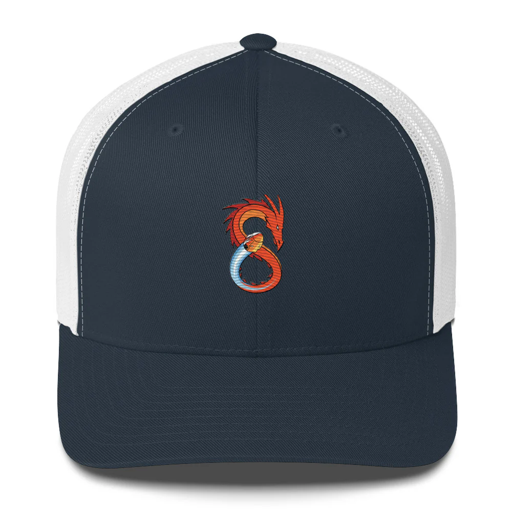 Crew 8 Trucker Cap - Image 3