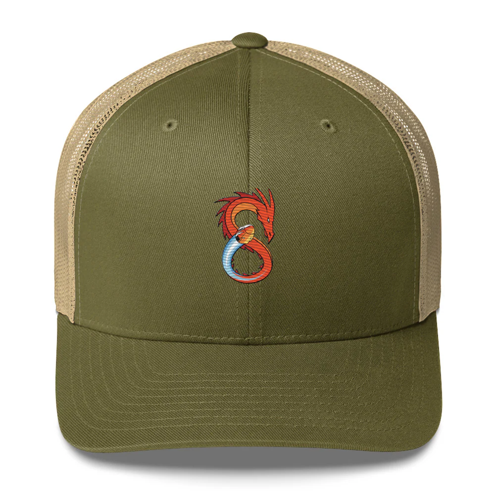 Crew 8 Trucker Cap - Image 7