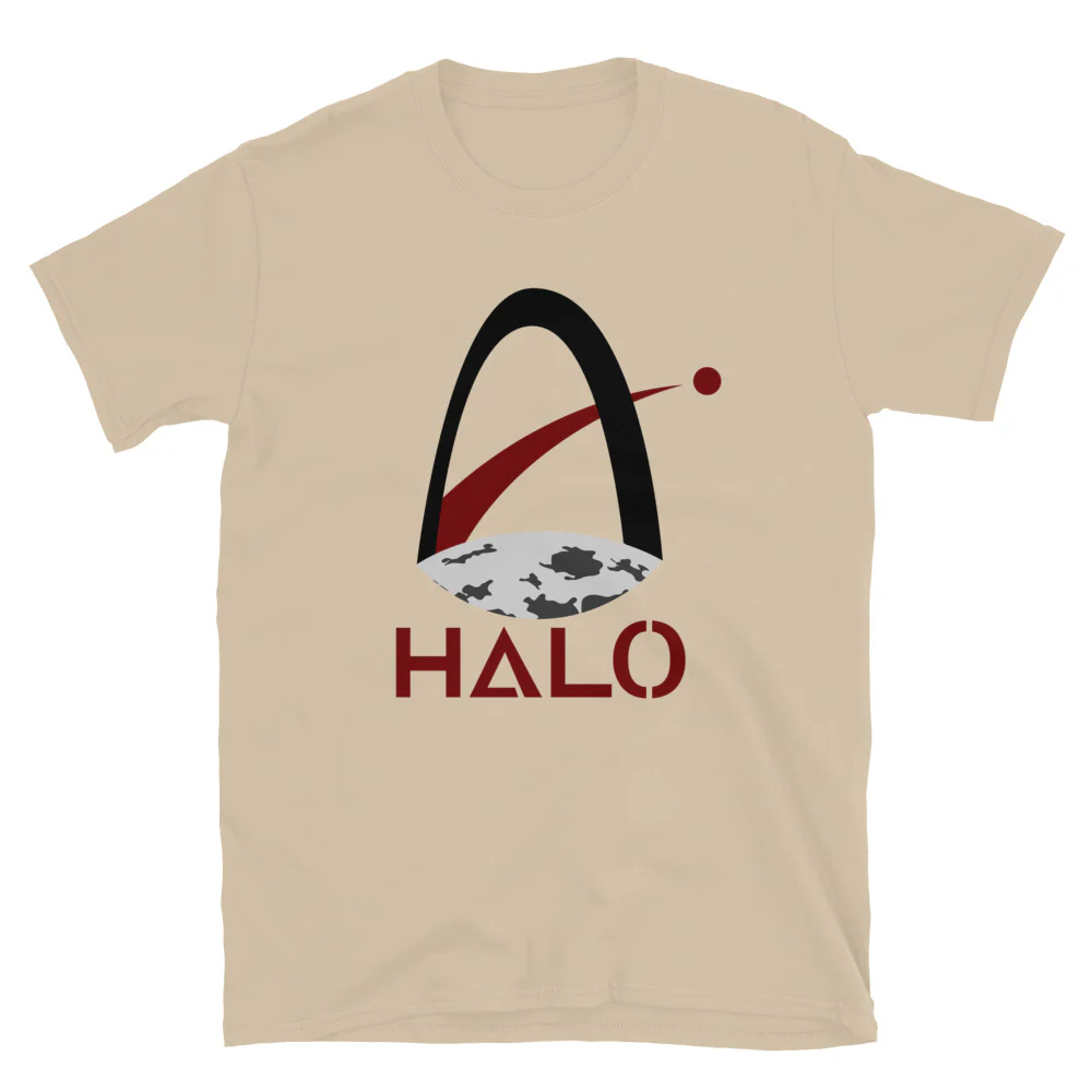 Halo Short-Sleeve Unisex T-Shirt - Image 8