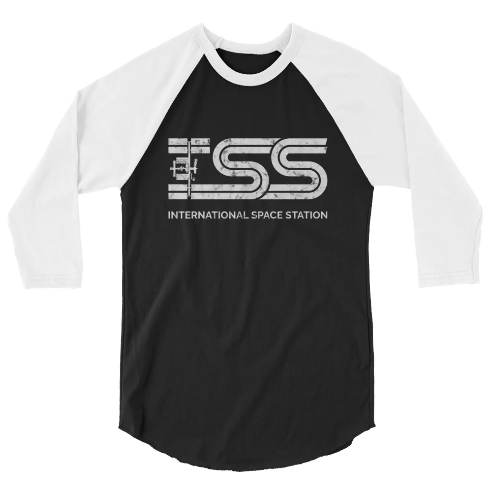 ISS Unisex 3/4 sleeve raglan shirt