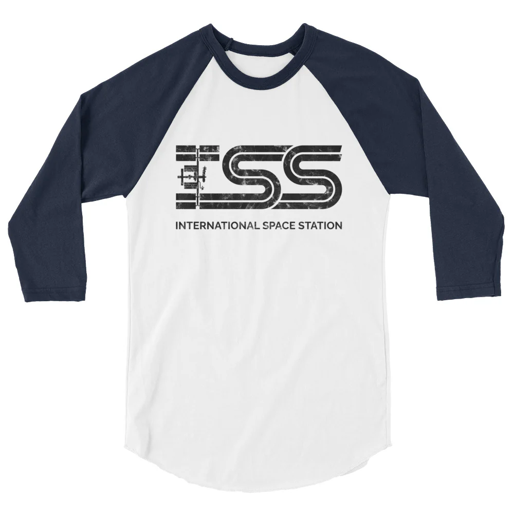 ISS Unisex 3/4 sleeve raglan shirt - Image 5