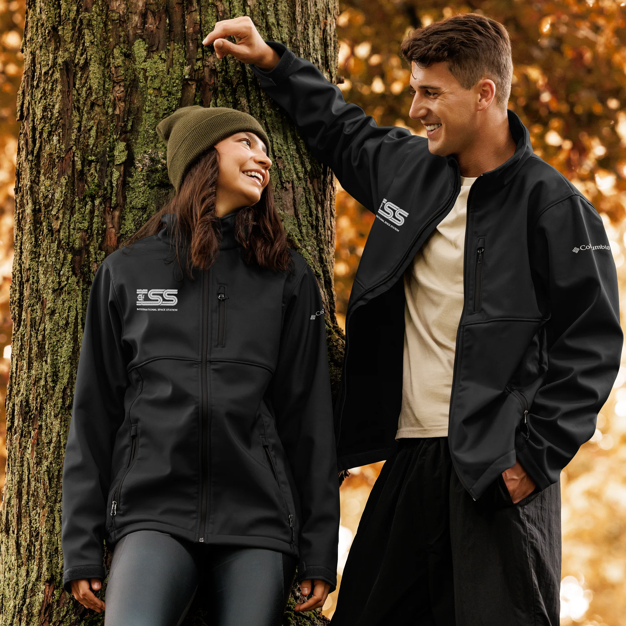 ISS Unisex Columbia Soft Shell Jacket - Image 4