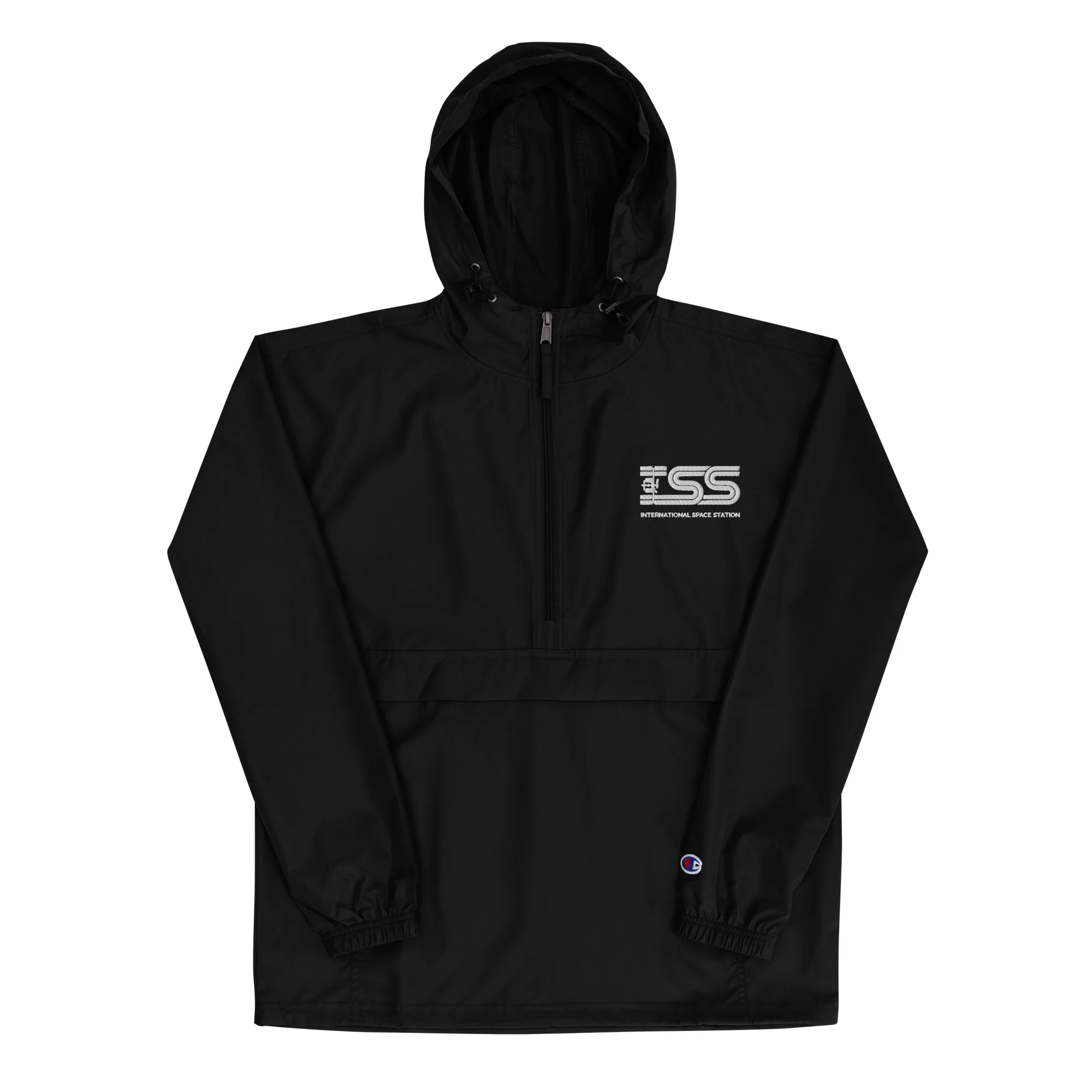 ISS Embroidered Champion Packable Jacket
