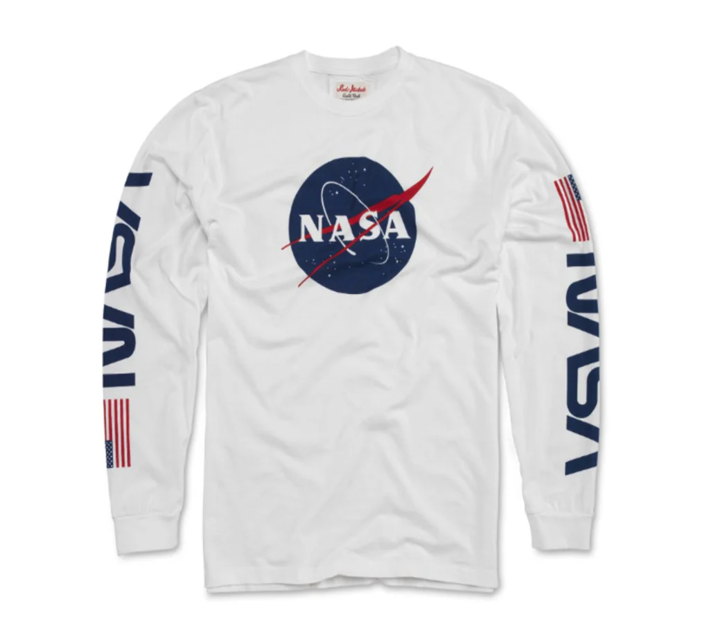 Long Sleeve NASA T-Shirt - Image 2