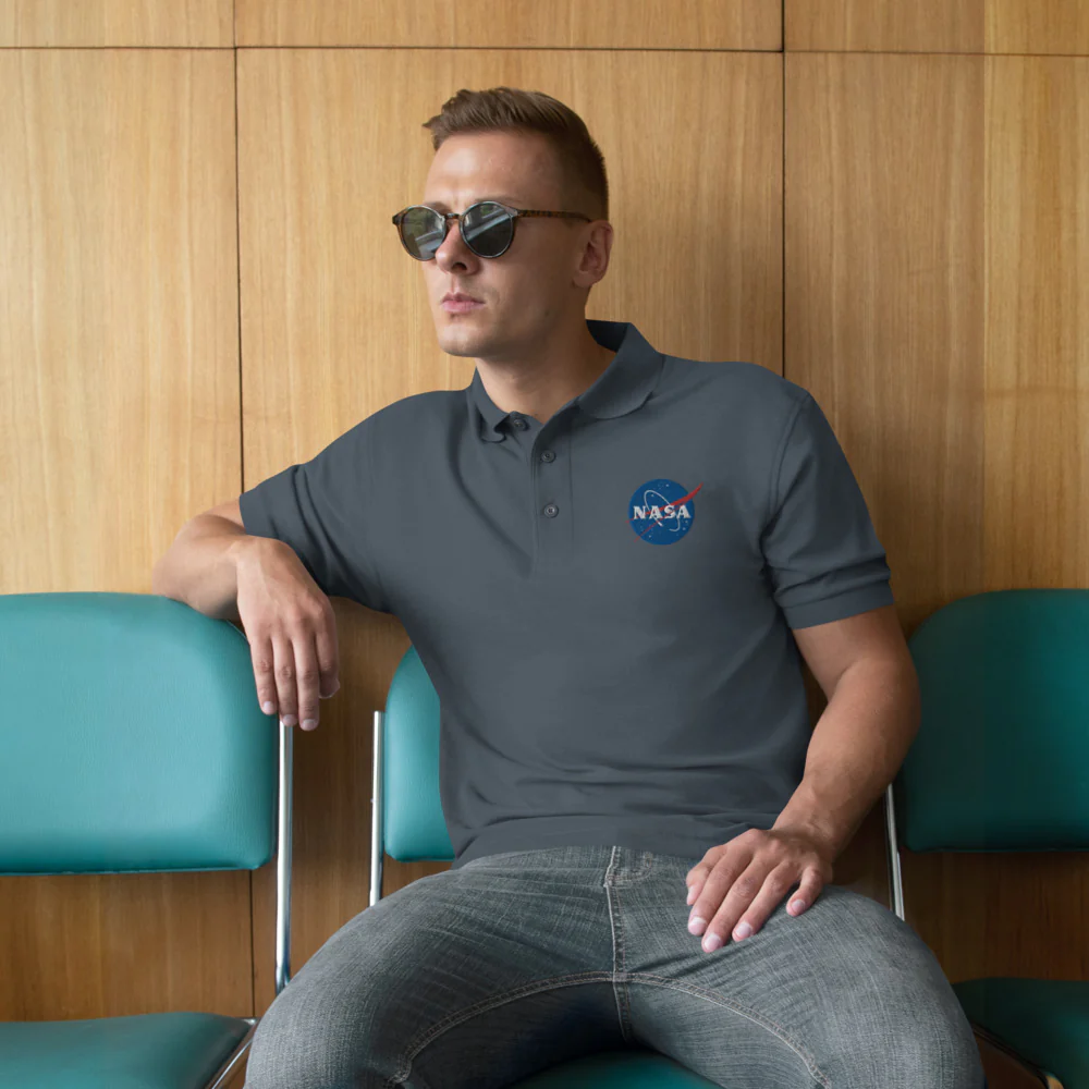 NASA Men's Premium Polo - Image 8