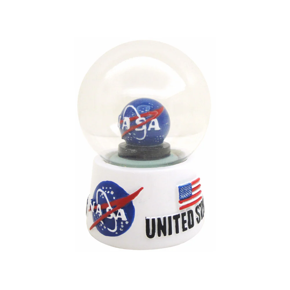NASA Logo Snow Globe