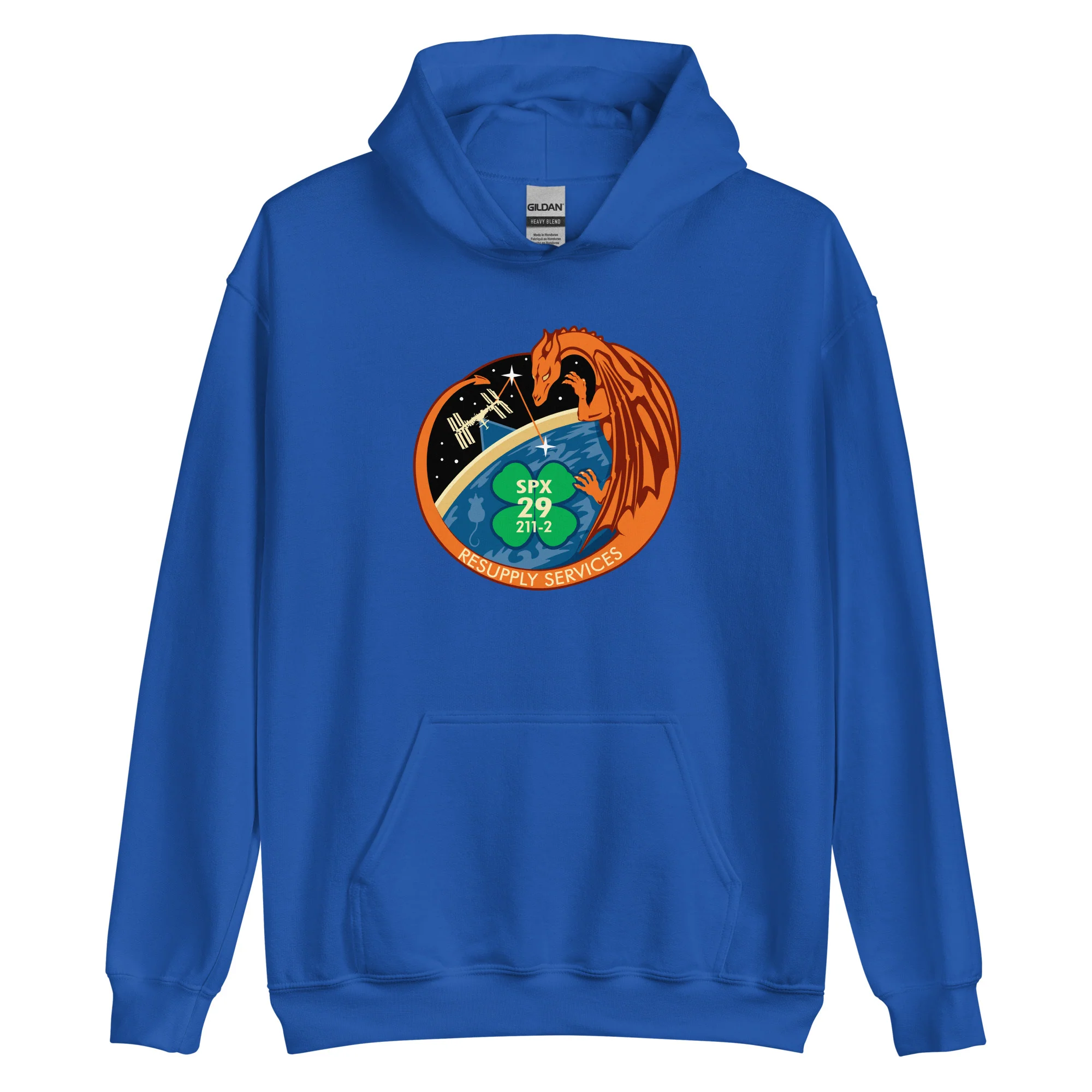 NASA's SpaceX CRS-29 Unisex Hoodie - Image 2