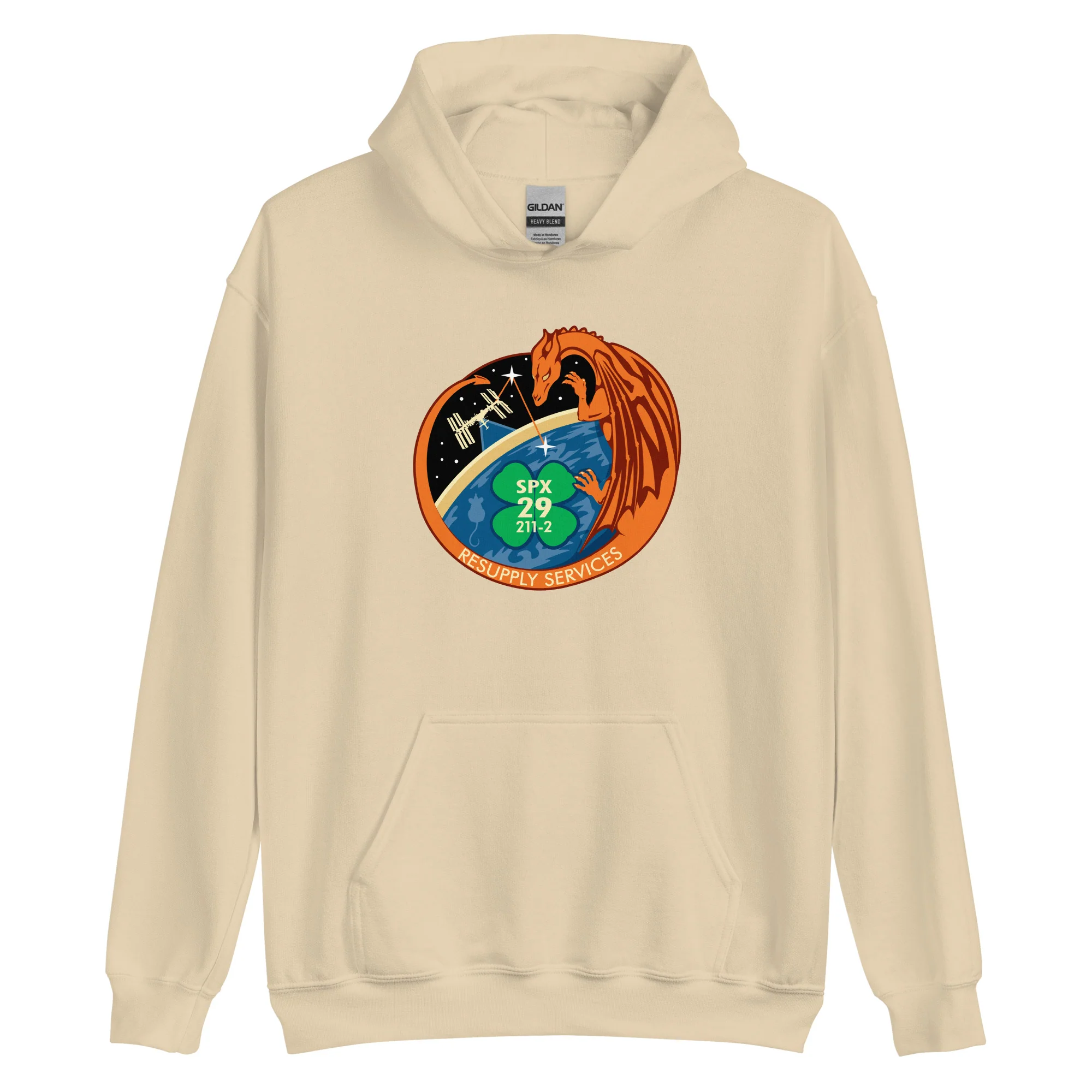 NASA's SpaceX CRS-29 Unisex Hoodie - Image 4