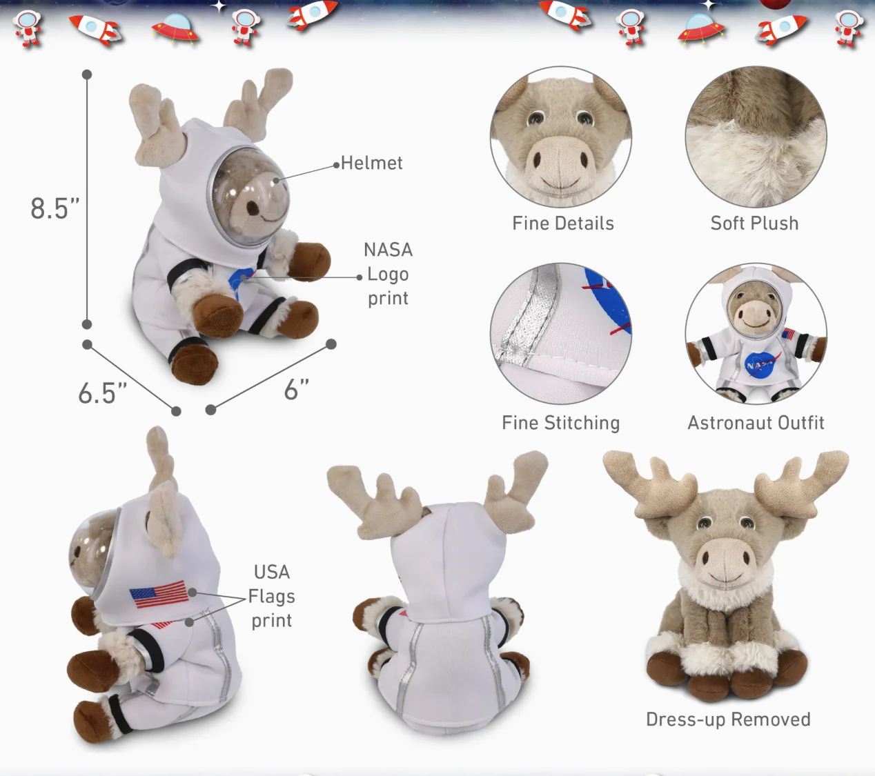 Plush Astro Animals - Image 6