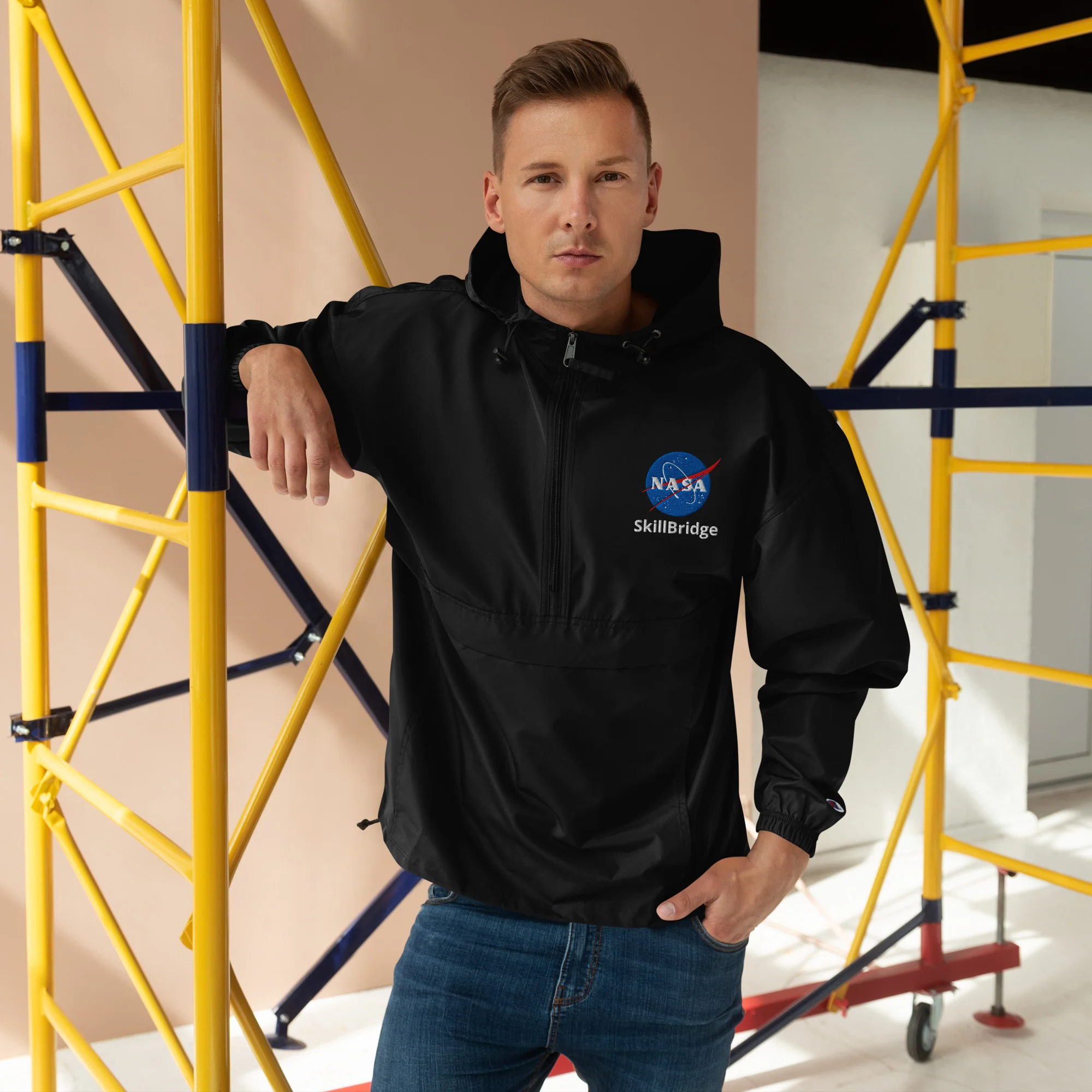 SkillBridge Embroidered Champion Packable Jacket - Image 7