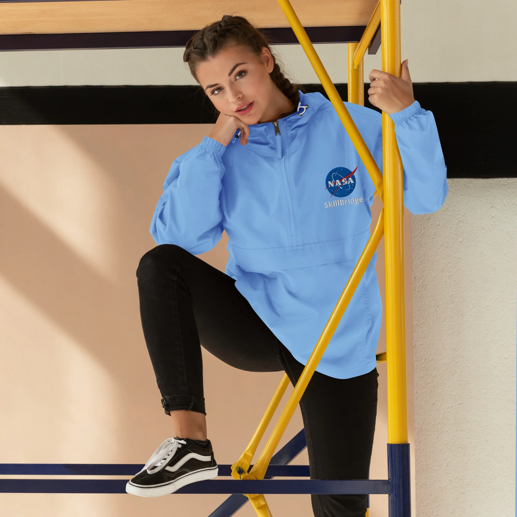 SkillBridge Embroidered Champion Packable Jacket - Image 8