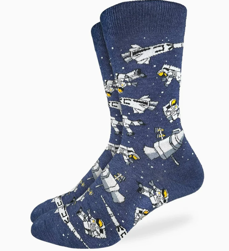Mens Space Exploration Socks