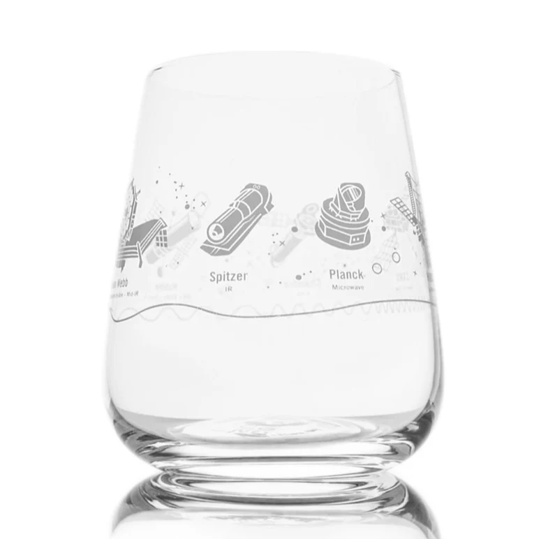 Space Telescopes Wine Glass - Image 2