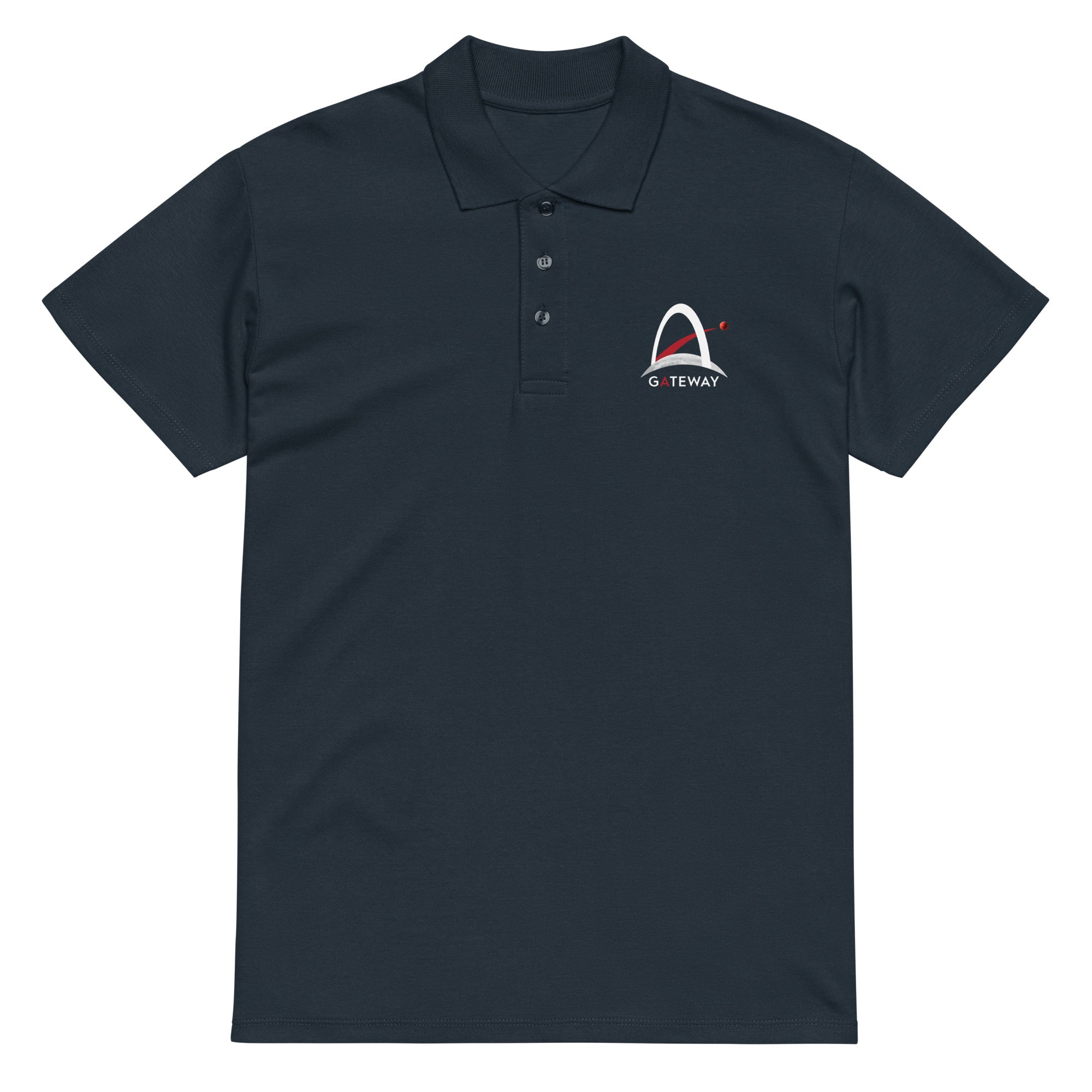 Womens Gateway Premium pique polo - Image 2